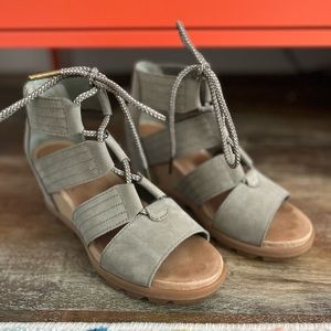 Sorel wedge sandals